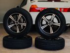 Alloy Wheels with Tire 185/70 R14
