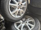 alloy wheel with tyres Size 15