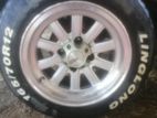 Alloy Wheels with Tires 12 Sizes