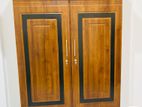 Almari 2 Door Teak