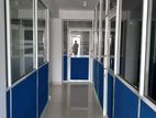 Aluminium Fabric Partition