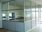 Aluminium Fabrication Partition Work - Moratuwa