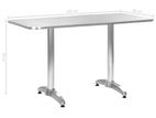 aluminium fixed table 240918