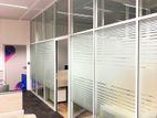 Aluminium Partition Work