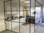 aluminium partition work