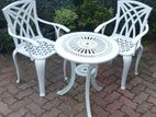 Aluminium Tables with Chairs
