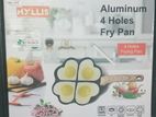 ALUMINUM 4 HOLES FRY PAN