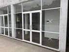 Aluminum works Tempered glass Cladding