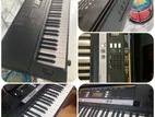 අලුත්ම තත්වයේ Yamaha / Ym Casio Keyboards ( With power adaptor )