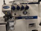 අලුත්ම WORLDEN WD-8700D Industrial 4-Thread Overlock මහන මැෂිම juki