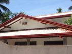 Amano (zinc aluminum) flashings with gutters