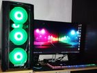 AMD Full Set PC>> Rayzen 5600G – 16GB + 256GB 22″ IPS LED Monitor