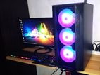 AMD Full Set PC>> Rayzen 5600G – 16GB + 256GB 22″ IPS LED Monitor NEW PC