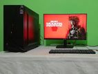 Amd Ryzen 5 3600 Pc with Monitor