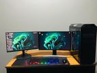 Amd Ryzen 5 Full Setup Dual Monitor