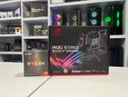 AMD Ryzen 5800X Processor + Asus Rog B550F Gaming Motherboard