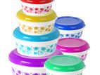 Ameco 7pcs Container Set