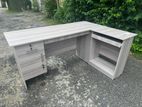 American Ash L Shape Office Table 5.5x4ft