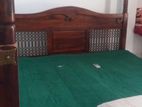 Antique American Redwood Bed