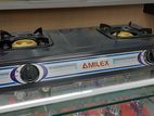 Amilex Double Burner Gas Cooker