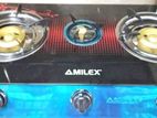 Amilex Glass Top 3 Burner