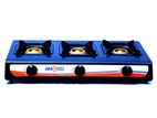 Amilex Nonstick 3 Burner Gas Cooker