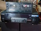 Amplifier/Cassette Deck
