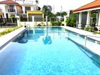 & pool with new furniture luxury house sale in negombo area