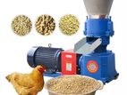 Animal feed pellet machine with motor