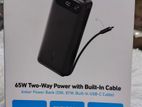 ANKER 20000MAH 65W Powerbank With-In Cable