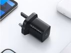 Anker 312 30W UK 3 Pin Type-C Wall Charger Power Adapter - Black