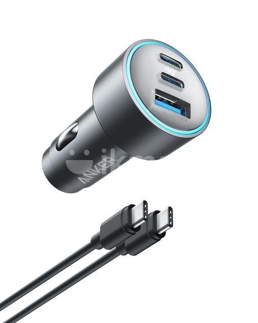 Anker 535 67W Car Charger with USB-C Cable | ikman