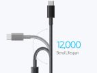 Anker A8752 USB-C to 60W Nylon Braided Cable - 1M