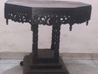 Antique 150-Year-Old Octagonal Multi-Wood Table in Pristine Condition