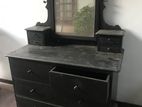 Antique Black Dressing Table