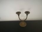 Antique Brass Candle Holder