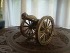 Antique Brass Cannon Very Heavy Solid