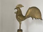 Antique Brass Oil Lamp