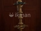 Antique Brass Oil Lamp