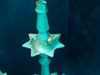 ANTIQUE BRASS OIL LAMP