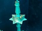 ANTIQUE BRASS OIL LAMP