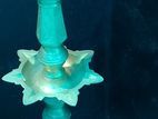 Antique Brass Oil Lamp