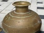 Antique Brass Vase