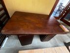 Antique Burma Teak Office Table