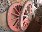 Antique Cart Wheels