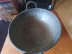 Antique Copper Frying Pot