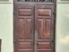 Antique Doors with Windows Carvings