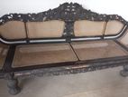 Antique Ebony Couch (8 ft)