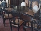 Antique Ebony Furniture Set