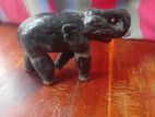 Antique Ebony Wood Elephant